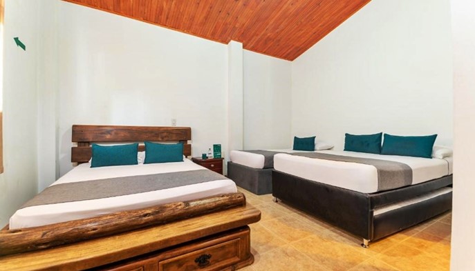 Habitación Cuádruple - Finca Hotel Casa Baquero - Villavicencio, Meta - image - 6
